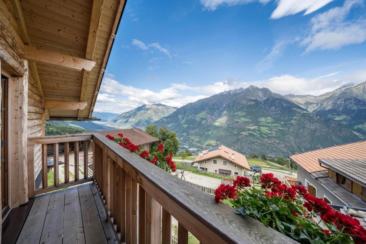 Thaler-Hof Ferienhaus Fichtnhittl Villa Algund Buitenkant foto